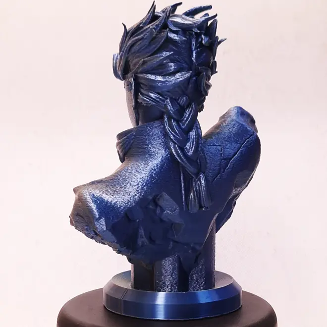 Giorno Giovanna Bust Tricolored Statue